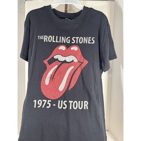 The Rolling Stones 1975 US Tour T-Shirt Large - Picture 1 of 4